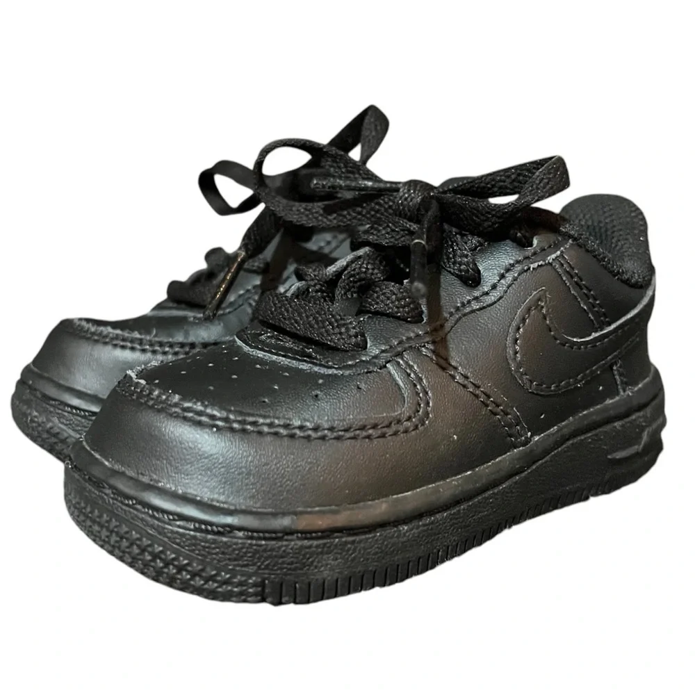 Nike Force 1 LE Baby/Toddler Shoe Sneakers‎ Size 5C Black